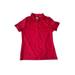 Women’s size M Callaway Golf Polo Shirt Red